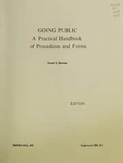 Tapa de Going public