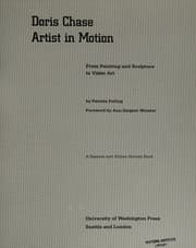 Tapa de Doris Chase, artist in motion