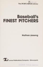 Tapa de Baseball's finest pitchers