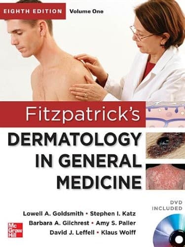 Tapa de Fitzpatrick's Dermatology, 8e