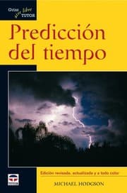 Tapa de PREDICCIÓN DEL TIEMPO. GUÍAS TUTOR AIRE LIBRE