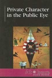 Tapa de Private Character in the Public Eye