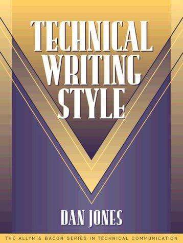 Tapa de Technical writing style