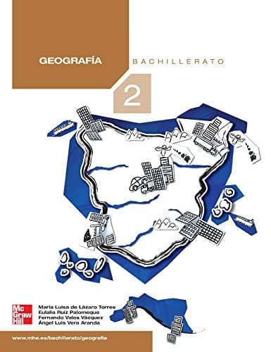 Tapa de Geografía 2.º Bachillerato