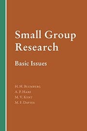 Tapa de Small group research