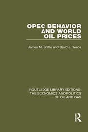 Tapa de OPEC Behaviour and World Oil Prices