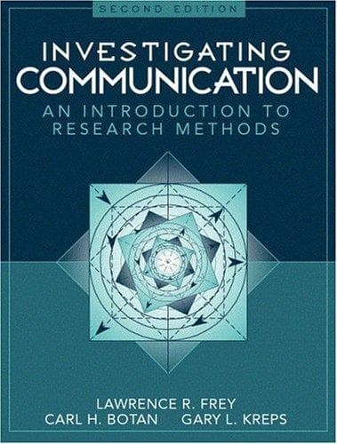 Tapa de Investigating Communication