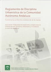 Tapa de REGLAMENTO DE DISCIPLINA URBANISTICA DE COMUNIDAD ANDALUZA