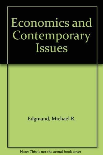 Tapa de Economics and contemporary issues