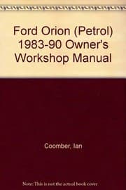 Tapa de Ford Orion Owners Workshop Manual