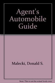 Tapa de Agent's Automobile Guide