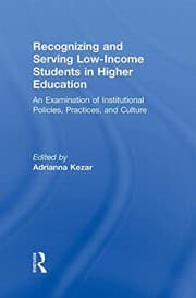 Tapa de Recognizing and serving low-income students in postsecondary education