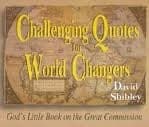 Tapa de Challenging Quotes for World Changers