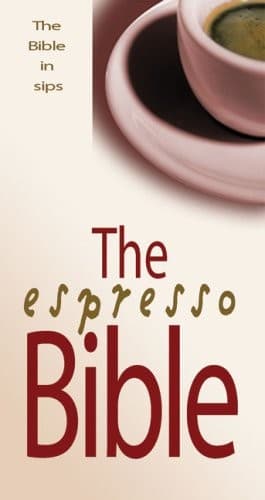 Tapa de Espresso Bible