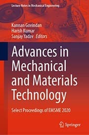 Tapa de Advances in Mechanical and Materials Technology