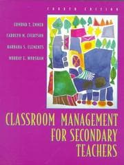 Tapa de Classroom management for secondary teachers