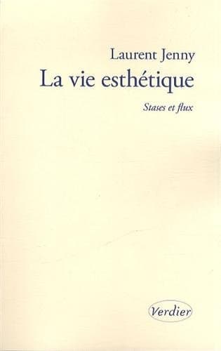 Tapa de La vie esthétique