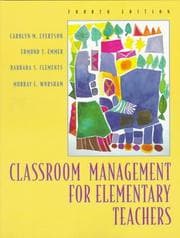 Tapa de Classroom management for elementary teachers