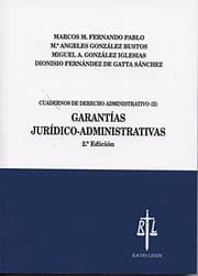 Tapa de CUADERNOS DE DERECHO ADMINISTRATIVO II