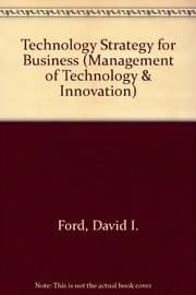 Tapa de Technology strategy for business