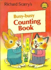 Tapa de Richard Scarry's busy-busy counting book
