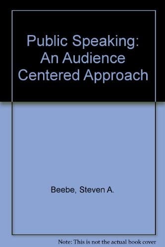 Tapa de Public Speaking