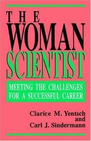 Tapa de The woman scientist