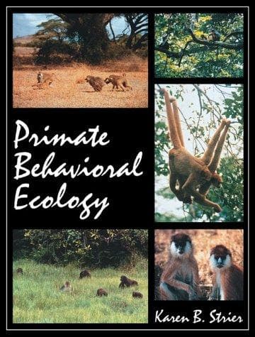 Tapa de Primate behavioral ecology