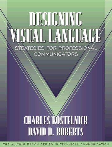 Tapa de Designing visual language