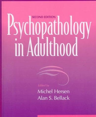Tapa de Psychopathology in Adulthood