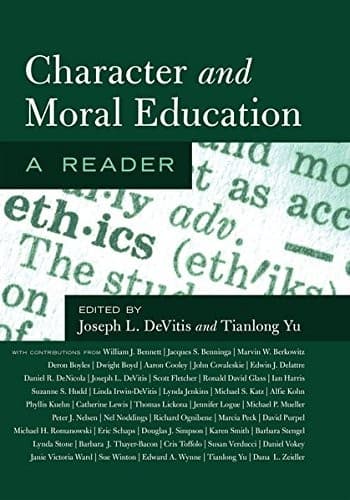 Tapa de Character and moral education
