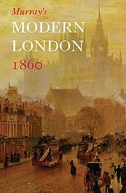 Tapa de Murray's modern London, 1860