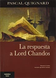 Tapa de La respuesta a Lord Chandos