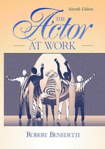 Tapa de The actor at work