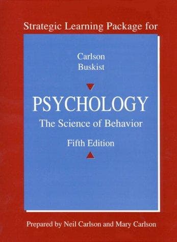 Tapa de Strategic Learning Package for Psychology