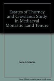 Tapa de The estates of Thorney and Crowland