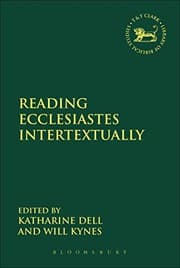 Tapa de Reading Ecclesiastes Intertextually