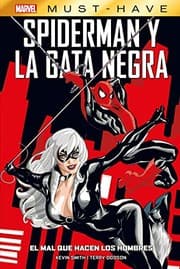 Tapa de Marvel must have spiderman/la gata negra. el mal que hacen los hombres 38