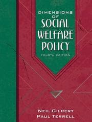 Tapa de Dimensions of social welfare policy