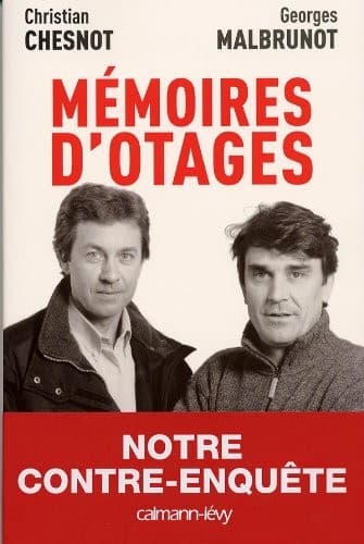 Tapa de Mémoires d'otages