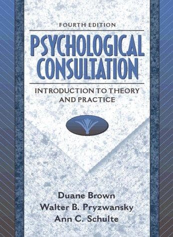 Tapa de Psychological Consultation