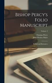Tapa de Bishop Percy's Folio Manuscript