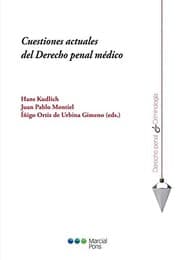 Tapa de Cuestiones actuales del Derecho penal médico