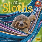 Tapa de The Original Sloths Wall Calendar 2019