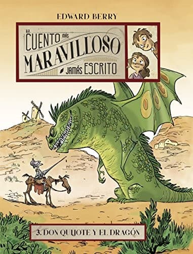 Tapa de Don Quijote y el dragón