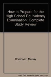 Tapa de Barron's how to prepare for the high school equivalency examination