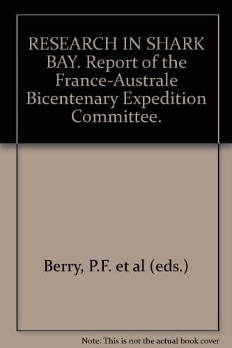 Tapa de Research in Shark Bay