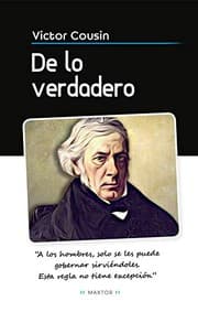 Tapa de De lo verdadero