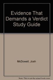 Tapa de Evidence That Demands a Verdict Study Guide