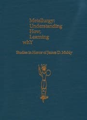 Tapa de Metallurgy, understanding how, learning why